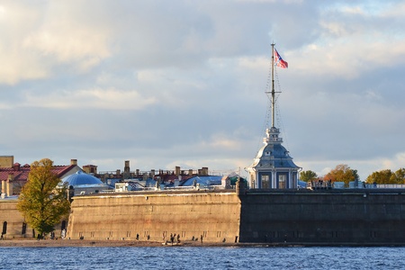  Bastion of Peter and Paul Fortress, St. Petersburg, Russia.の写真素材