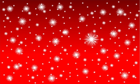 Winter background: snow fall - illustration.のイラスト素材