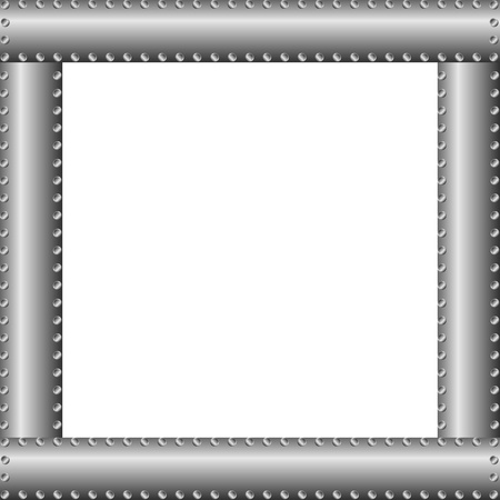 Metal background or texture with rivets のイラスト素材