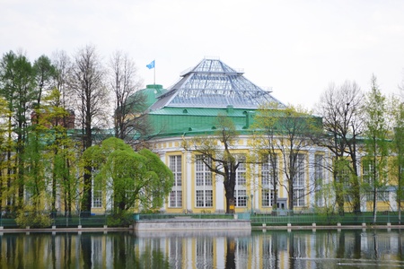 View of Tauride Palace in St.Petersburg, Russiaのeditorial素材