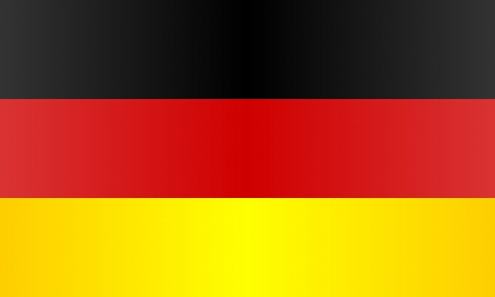 Germany flag - vector illustration.のイラスト素材