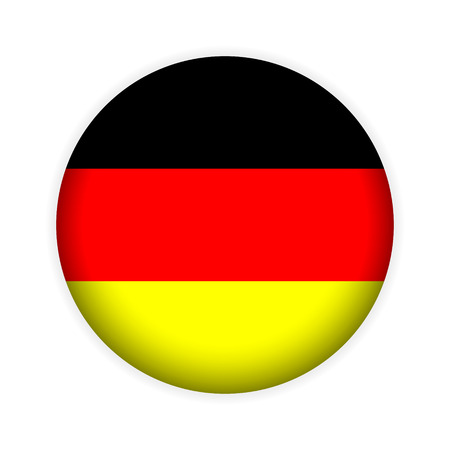 Germany button flag sign or badge for website のイラスト素材