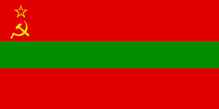 Flag of Transnistria. Vector illustration.のイラスト素材