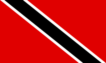 Flag of Trinidad and Tobago. Vector illustration.のイラスト素材