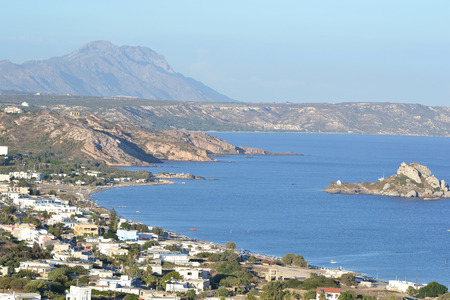 Bay of Kefalos on Kos island, Kefalos.の写真素材
