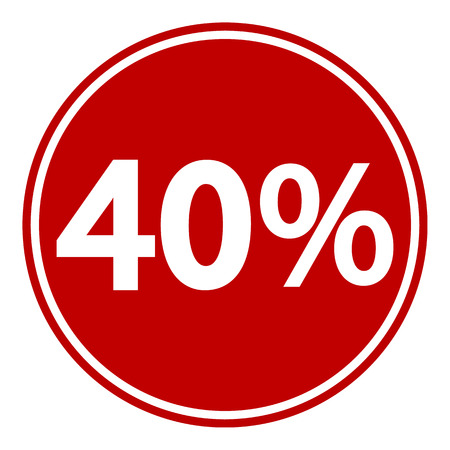 Sale sticker on white background. Vector illustration.のイラスト素材