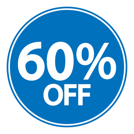 Sale sticker on white background. Vector illustration.
