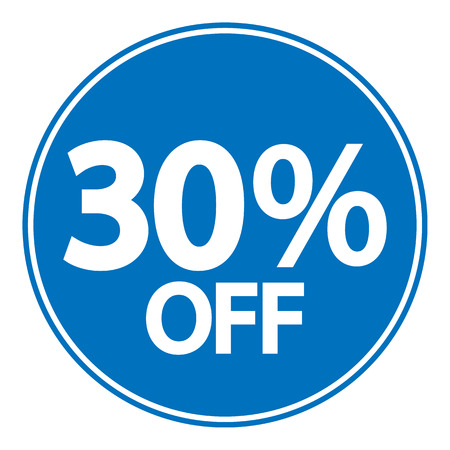 Sale sticker on white background. Vector illustration.のイラスト素材