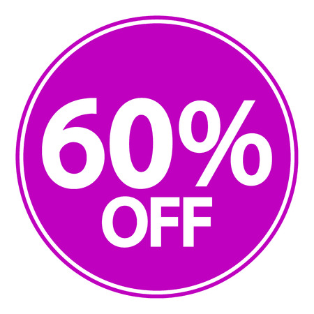 Sale sticker on white background. Vector illustration.のイラスト素材