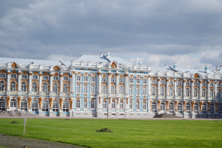Catherine Palace in Tsarskoe Selo, suburb of St. Petersburg, Russia.