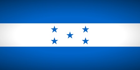 Flag of Honduras. Vector illustration.のイラスト素材