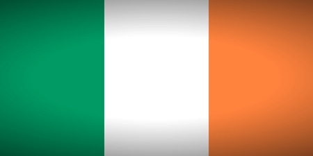 Flag of Ireland. Vector illustration.のイラスト素材