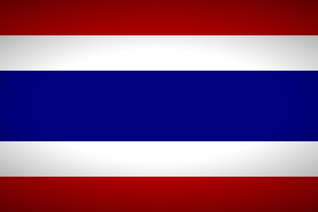 Flag of Thailand. Vector illustration.のイラスト素材