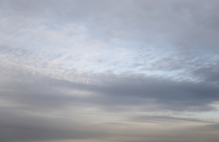 Cloud sky at evening, may be used as background.の写真素材