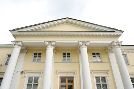 Chernysheva Palace - old manor graph Chernyshev in the Peterhof Road area, St.Petersburg, Russia.のeditorial素材