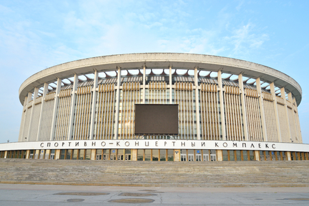 ST.PETERSBURG, RUSSIA - 26 JULY, 2016: Sports and concert complex St. Petersburg, one of the largest sports facilities of its type in Europe. Built 1970-1979.のeditorial素材