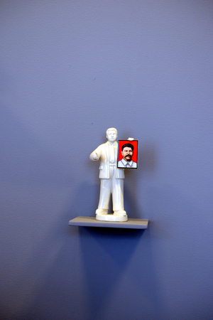 ST.PETERSBURG, RUSSIA - 6 MAY 2017: Art object in the Marble Palace, a branch of the Russian Museum.のeditorial素材