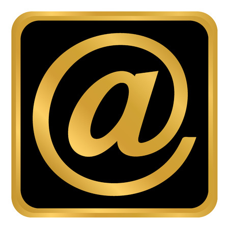 Email button iconのイラスト素材