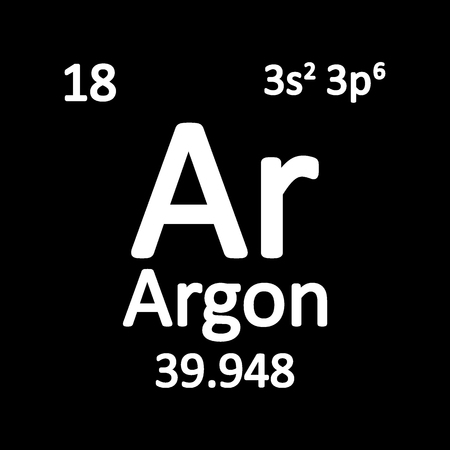 Periodic table element boron icon on white background. Vector illustration.のイラスト素材