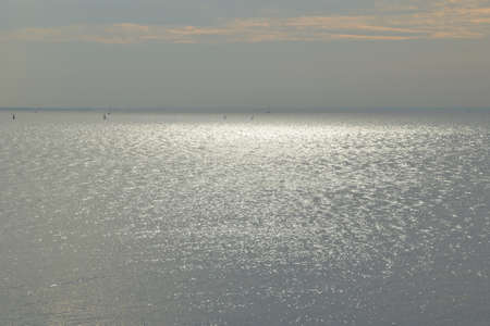 View of Baltic sea at sunny day.