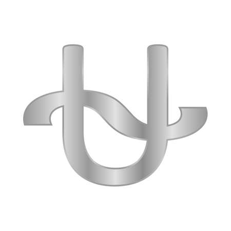 Ophiuchus symbol on white background. Vector illustration.のイラスト素材