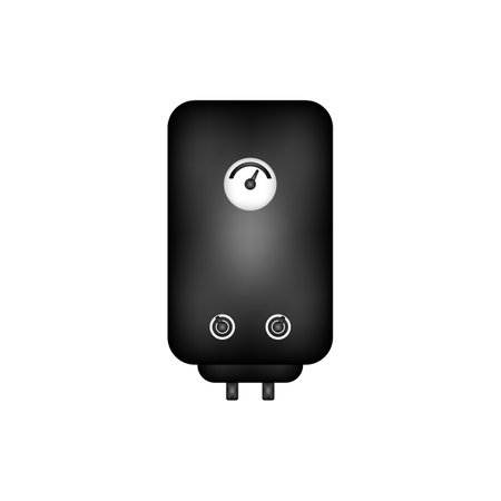 Boiler icon on white background. Vector illustration.のイラスト素材