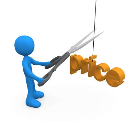 Price Cutの写真素材