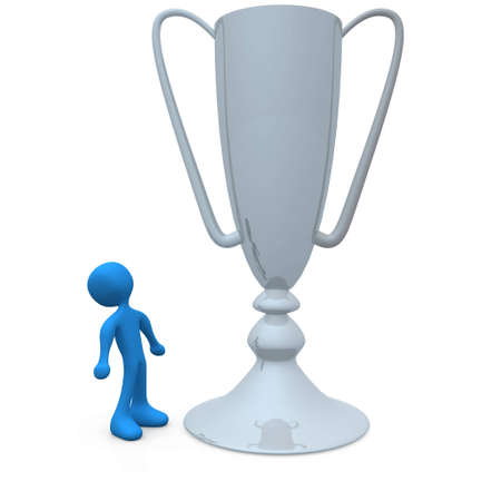 Silver Cupの写真素材