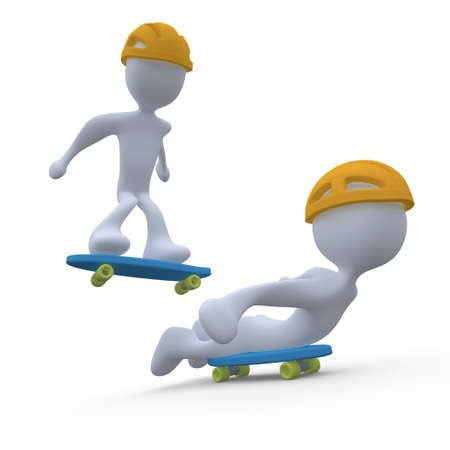 Skatingの写真素材