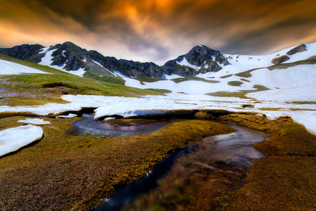 The valley of Verligaの写真素材