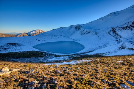 The dragonlake of Karava mountain,  Agrafa, Greeceの写真素材