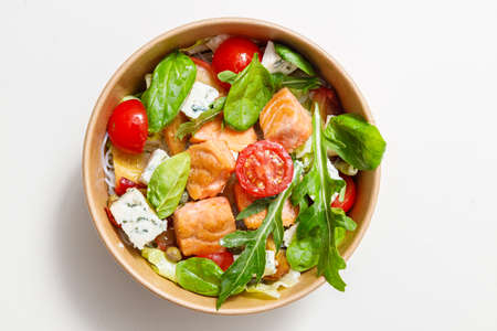 Healthy food to keep fit in bowl