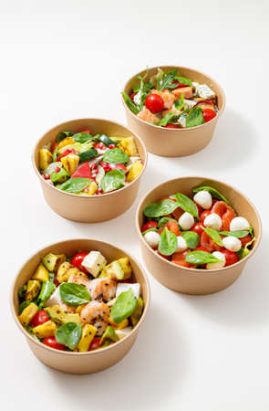 Healthy and vegeterian food for lunch or breakfastの写真素材
