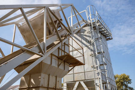 Photo of large plant for production of building materials