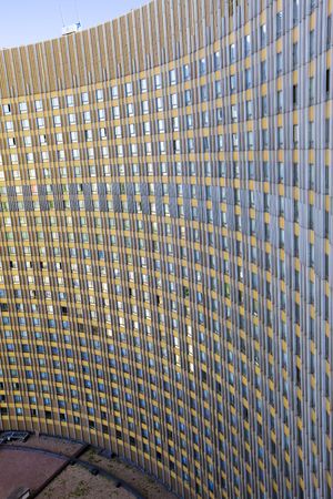 Wall of hotel Space, Moscowの写真素材