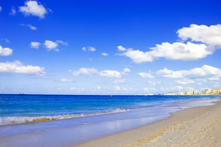 Mexico. Kind on Cancun on part seaの写真素材