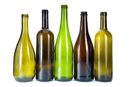 wine bottlesの写真素材