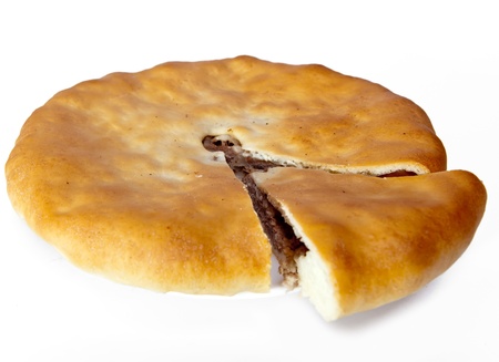 pie  with meatの写真素材