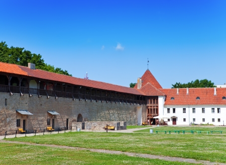 Estonia. Narva. Ancient fortress の写真素材