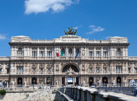 The Supreme Court of Cassation in Rome, Italyの写真素材