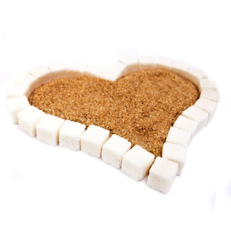 Heart from  sugarの写真素材