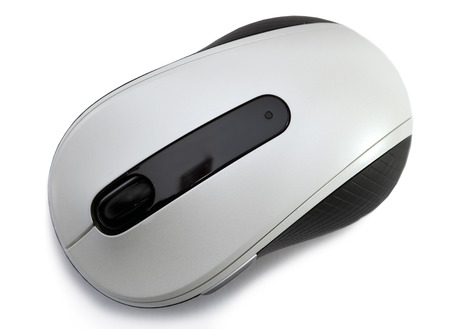 computer mouse on a white background