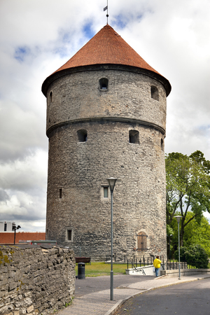 Kiek in de Kok tower. Old city, Tallinn, Estonia.の写真素材