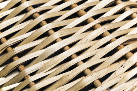 fragment of a wattled basket, close up

の写真素材