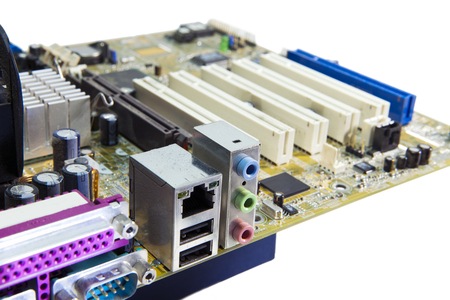 Electronic chip and standard inscriptions of resistors and condensers