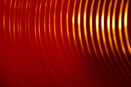 Abstract conceptual background with futuristic high tech wormhole tunnelの写真素材