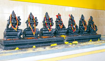 Mauritius. Hindu templeの写真素材