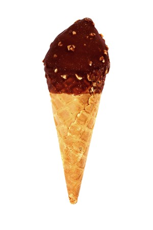 ice-cream isolated on white backgroundの写真素材