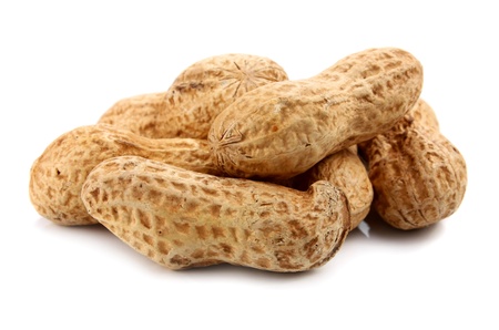 peanut isolated on white background