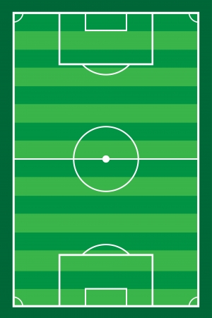 football soccer stadiun field illustrationの写真素材